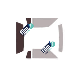 Kit film solaire prédécoupé Oldsmobile Cutlass (5) Supreme coupé 2 portes (1980 - 1988)