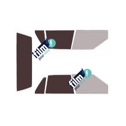 Kit film solaire prédécoupé Pontiac Bonneville (8) Berline 4 portes (1987 - 1991)