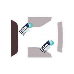 Kit film solaire prédécoupé Pontiac Fiero coupé 2 portes (1984 - 1988)