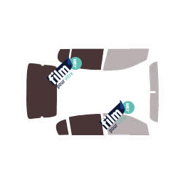 Kit film solaire prédécoupé Pontiac G5 (1) Pursuit berline 4 portes (2004 - 2011)