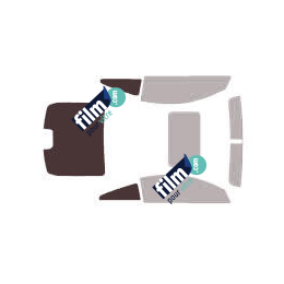 Kit film solaire prédécoupé Pontiac G6 (1) coupé 3 portes (2004 - 2010)