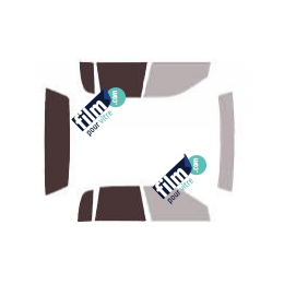 Kit film solaire prédécoupé Pontiac Grand Am (3) berline 4 portes (1985 - 1991)