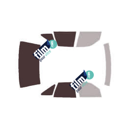 Kit film solaire prédécoupé Pontiac Grand Prix (5) berline 4 portes (1988 - 1996)