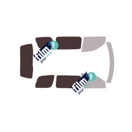 Kit film solaire prédécoupé Pontiac Montana (2) SV6 hayon 5 portes (2005 - 2009)