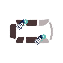 Kit film solaire prédécoupé Pontiac Trans Sport (1) Court hayon 5 portes (1990 - 1998) USA