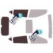 Kit film solaire prédécoupé Pontiac Vibe 5 portes (2008 - 2011)