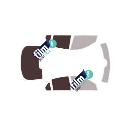 Kit film solaire prédécoupé Saab 9.3 (2) berline 4 portes (2002 - 2012)