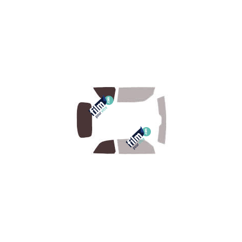 Kit film solaire prédécoupé Saab 900 (2) cabriolet 2 portes (1994 - 1998)