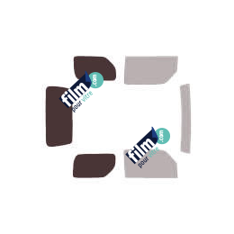 Kit film solaire prédécoupé Santana Jimny 3 portes (2001 - 2011)