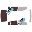 Kit film solaire prédécoupé Saturn Ion berline 4 portes (2003 - 2007)