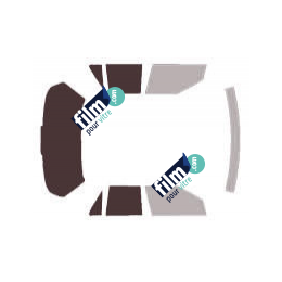 Kit film solaire prédécoupé Saturn SL (1) berline 4 portes (1991 - 1995)