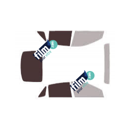 Kit film solaire prédécoupé Ssangyong Actyon hayon 5 portes (2006 - 2018)