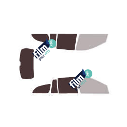 Kit film solaire prédécoupé Ssangyong Kyron hayon 5 portes (2005 - 2012)