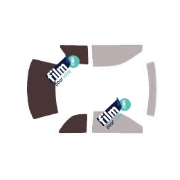 Kit film solaire prédécoupé Subaru Impreza (1) coupe 2 portes (1993 - 2001)