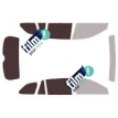 Kit film solaire prédécoupé Subaru Outback (4) break 5 portes (2009 - 2015)
