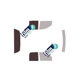 Kit film solaire prédécoupé Dodge Ram (3) Quad Cab pick-up 4 portes (2002 - 2008)