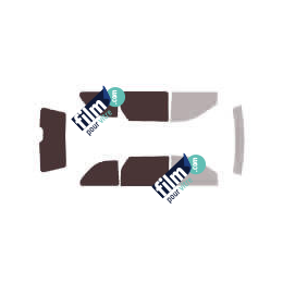 Kit film solaire prédécoupé Plymouth Voyager (4) hayon 5 portes (2000 - 2007)