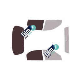 Kit film solaire prédécoupé Daewoo Lanos (1) berline 4 portes (1997 - 2003)