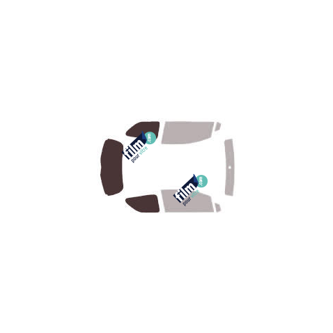 Kit film solaire prédécoupé Daihatsu Charade (3) hayon 3 portes (2011 - 2013)