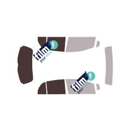 Kit film solaire prédécoupé Daihatsu Charade (3) hayon 5 portes (2011 - 2013)