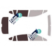 Kit film solaire prédécoupé Subaru XV (1) hayon 5 portes (2012 - 2018)