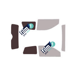 Kit film solaire prédécoupé Ligier IXO hayon 3 portes (2010 - 2020)