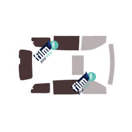 Kit film solaire prédécoupé Dodge Caravan (5) hayon 5 portes (2008 - 2020)