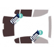 Kit film solaire prédécoupé Acura RLX (1) Berline 4 portes (2013 - 2020)