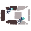 Kit film solaire prédécoupé Subaru Forester (4) hayon 5 portes (2013 - 2018)