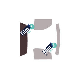 Kit film solaire prédécoupé Gmc Sierra (4) simple cab Pick-Up 2 portes (2013 - 2018)