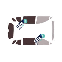 Kit film solaire prédécoupé Ssangyong Rodius hayon 5 portes (2013 - 2019)