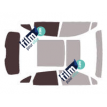 Kit film solaire prédécoupé Lincoln MKC hayon 5 portes (2013 - 2019)