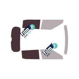 Kit film solaire prédécoupé Ssangyong Tivoli (1) hayon 5 portes (2015 - 2019)