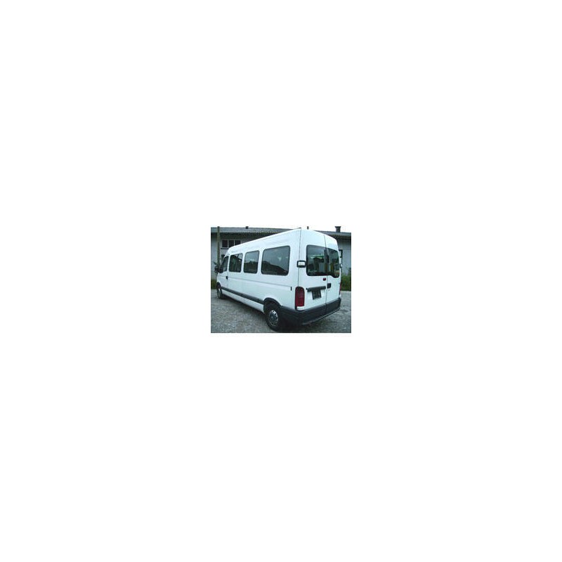 Kit film solaire prédécoupé Iveco Daily (3) long minibus 5 portes (1999 - 2014) vitres coulissantes
