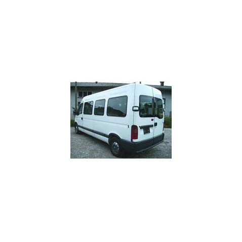 Kit film solaire prédécoupé Iveco Daily (3) long minibus 5 portes (1999 - 2014) vitres coulissantes