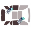Kit film solaire prédécoupé Chevrolet Traverse (1) hayon 5 portes (2017 - 2024)