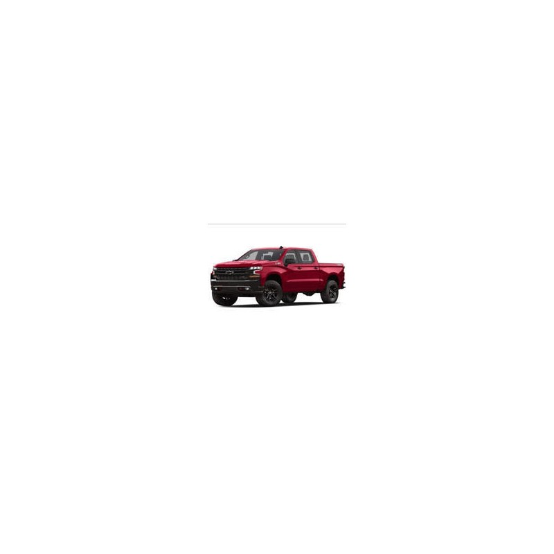 Kit film solaire prédécoupé Chevrolet Silverado (4) Crew Cab pick-up 4 portes (depuis 2018) lunette 3 parties