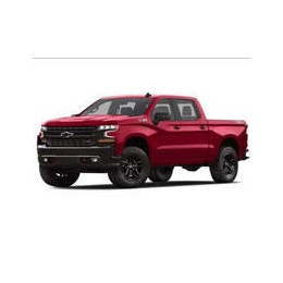 Kit film solaire prédécoupé Chevrolet Silverado (4) Crew Cab pick-up 4 portes (depuis 2018) lunette 3 parties