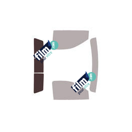 Kit film solaire prédécoupé Gmc 1500 Sierra (5) Simple Cabine pick-up 2 portes (depuis 2019)