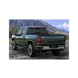 Kit film solaire prédécoupé Chevrolet Silverado (4) double cabine HD pick-up 4 portes (depuis 2019) lunette en 3 parties