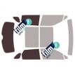 Kit film solaire prédécoupé Chevrolet Blazer (1) hayon 5 portes (depuis 2019)