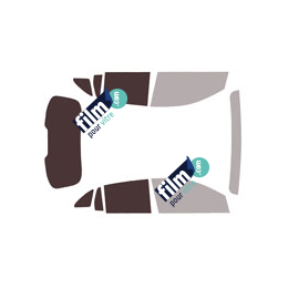 Kit film solaire prédécoupé Mercedes-Benz EQA (1) hayon 5 portes (depuis 2021)