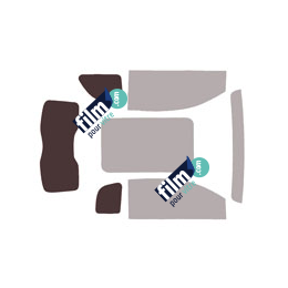 Kit film solaire prédécoupé Fiat 500 (2) 3+1 hayon 4 portes (depuis 2021)