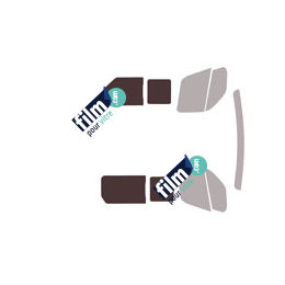 Kit film solaire prédécoupé Renault Master (3) L2/L3/L4 utilitaire 5 portes (2010 - 2019) Cabine rallongée.1 porte latérale et vitres coulissantes