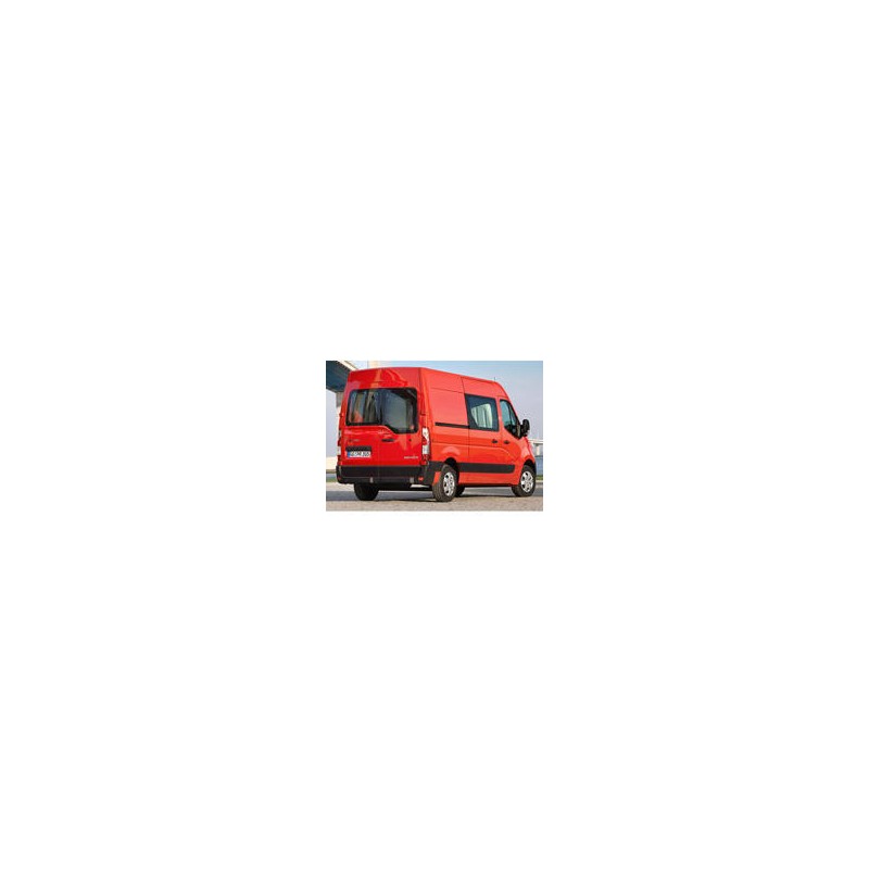 Kit film solaire prédécoupé Renault Master (3) L1 / L2/ L3/ L4 utilitaire 5 portes (depuis 2019) 1 vitre latérale sur 1 porte latérale et 2 portes AR