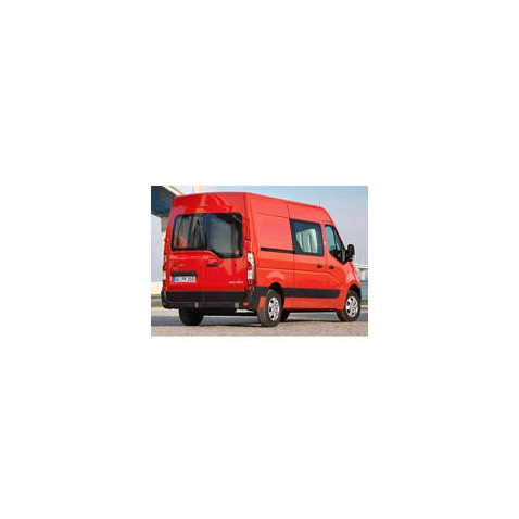 Kit film solaire prédécoupé Renault Master (3) L1 / L2/ L3/ L4 utilitaire 5 portes (depuis 2019) 1 vitre latérale sur 1 porte latérale et 2 portes AR