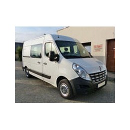 Kit film solaire prédécoupé Renault Master (3) L1 / L2/ L3/ L4 utilitaire 6 portes (depuis 2019) 2 portes latérales et 2 vitres fixes