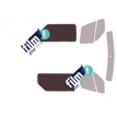 Kit film solaire prédécoupé Renault Master (3) L1 / L2/ L3/ L4 utilitaire 6 portes (depuis 2019) 2 portes latérales et 2 vitres fixes