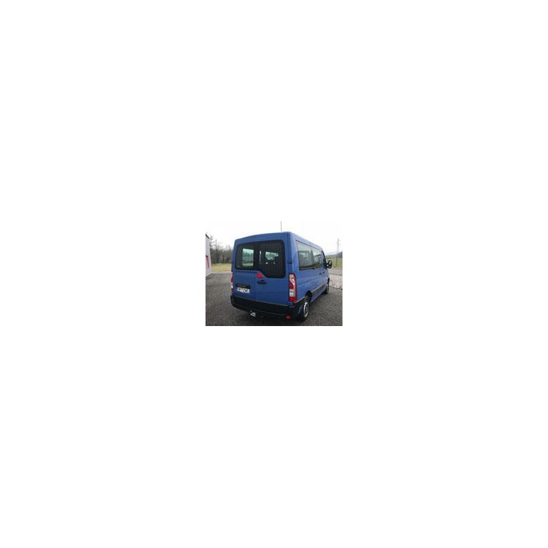 Kit film solaire prédécoupé Renault Master (3) L1 minibus 6 portes (depuis 2019) 2 portes latérales avec vitres ouvrantes