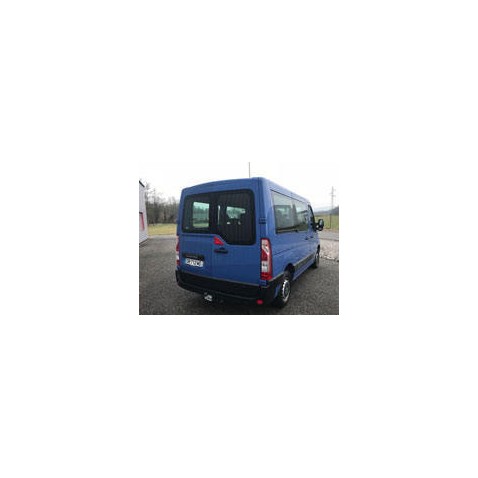 Kit film solaire prédécoupé Renault Master (3) L1 minibus 6 portes (depuis 2019) 2 portes latérales avec vitres ouvrantes
